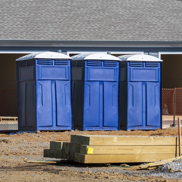 are there different sizes of portable restrooms available for rent in Bradford Wisconsin